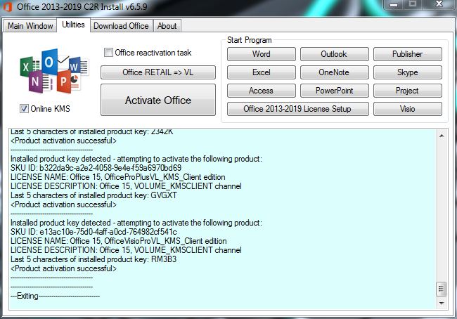 Instrucciones Office 4